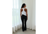 LEVATE Allure Foldover Flares - Black